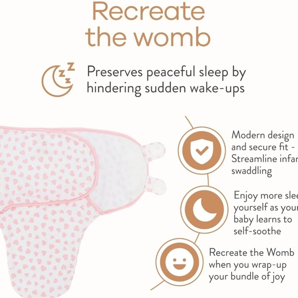 Comfy Cubs Swaddle Blanket Baby - Picture 5 of 6